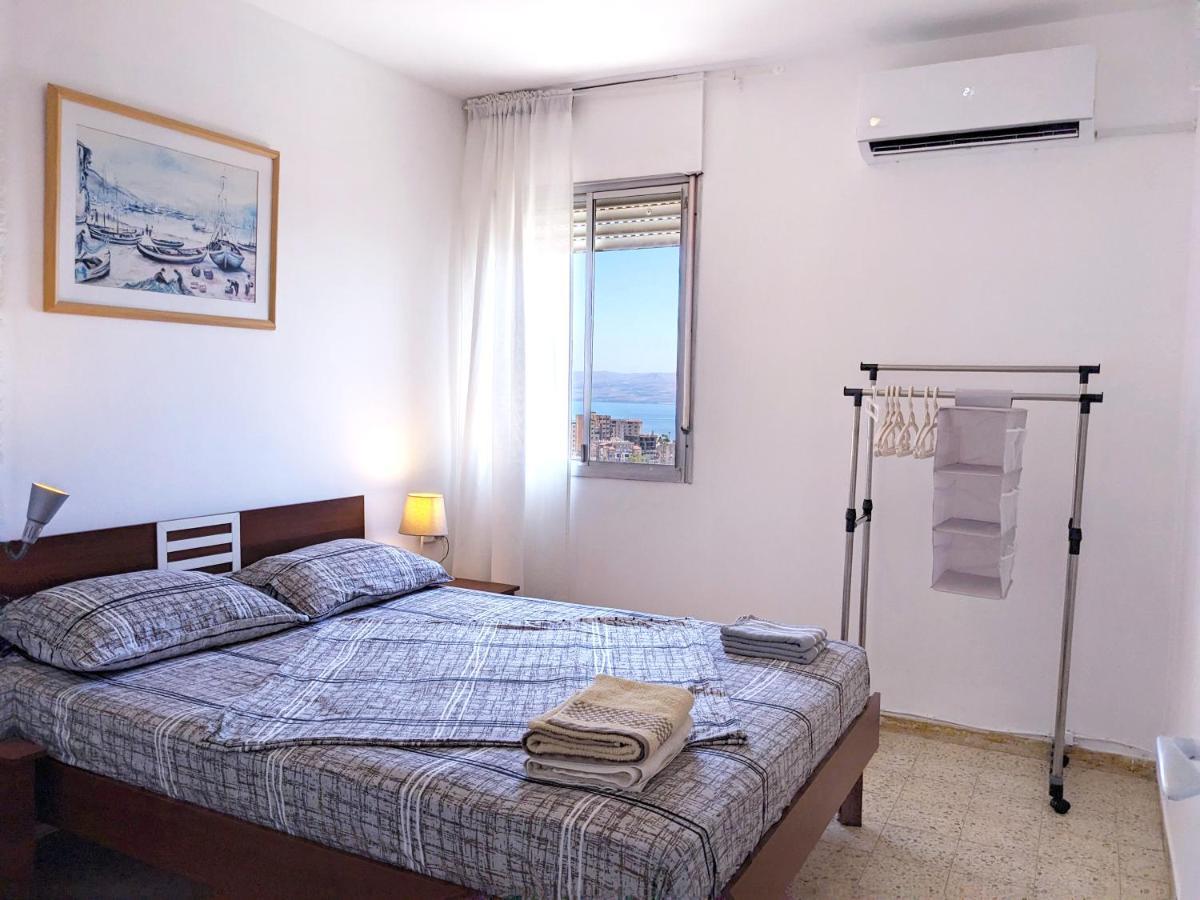 1Bdrm Apt With Panoramic View Of Sea And Mountains Тиверіада Екстер'єр фото